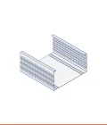 Montante a C zinco-magnesio (99 x 50 mm)