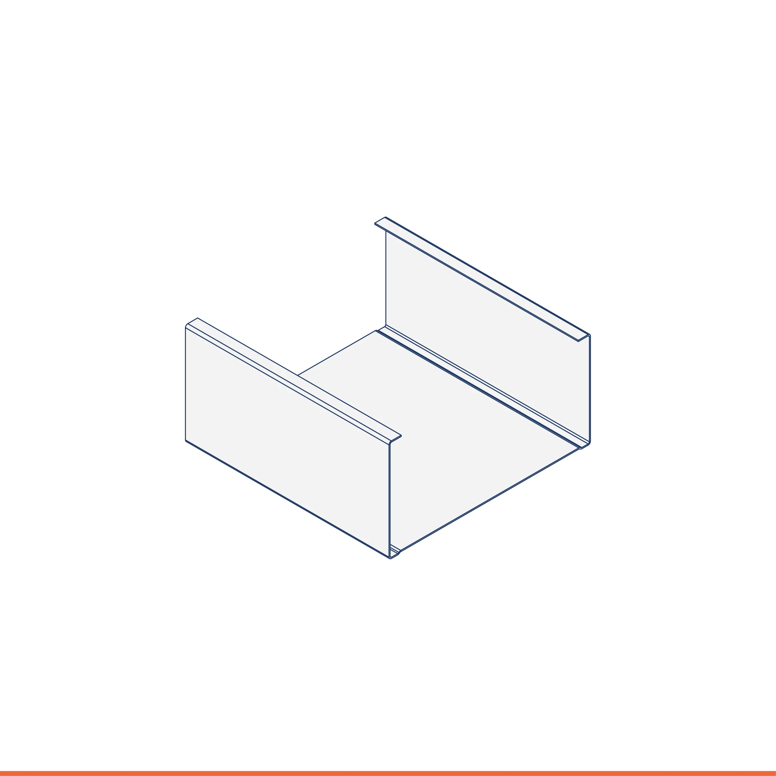 Montante a C C5-M (99 x 50 mm)