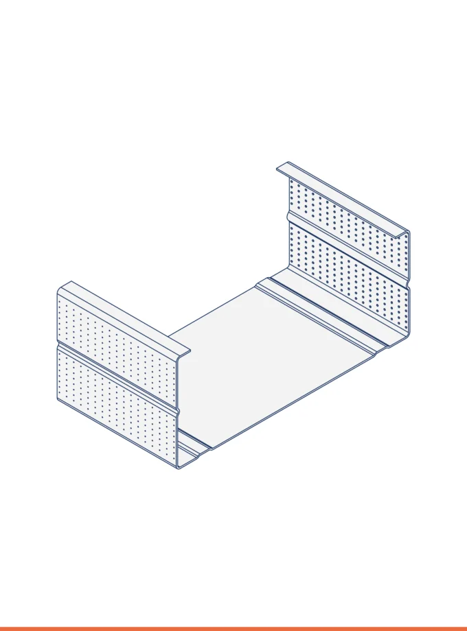 Montante a C (98 x 41 mm)