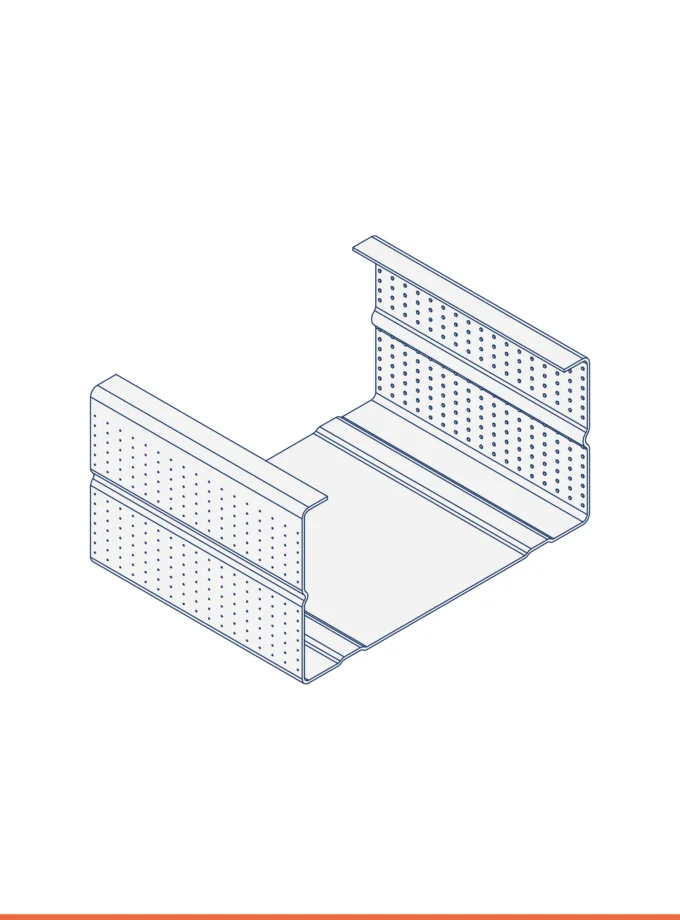 Montante a C (68 x 36 mm)