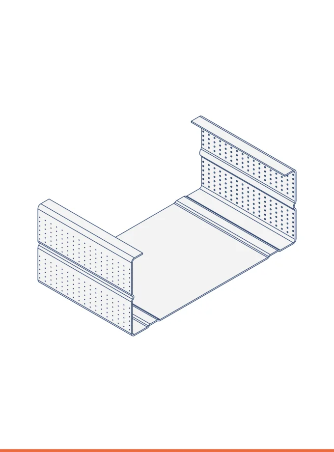 Montante a C (88 x 36 mm)