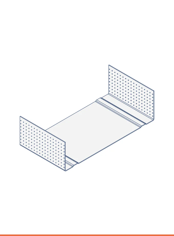 Guida ad U (99 x 28 mm)