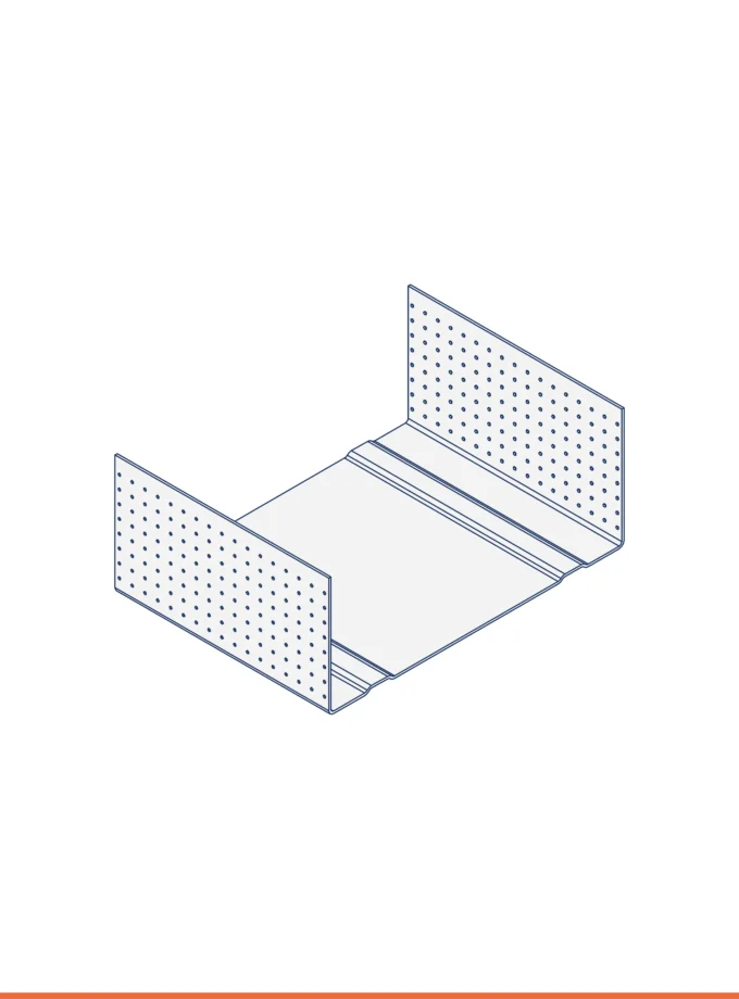 Guida ad U (69 x 28 mm)